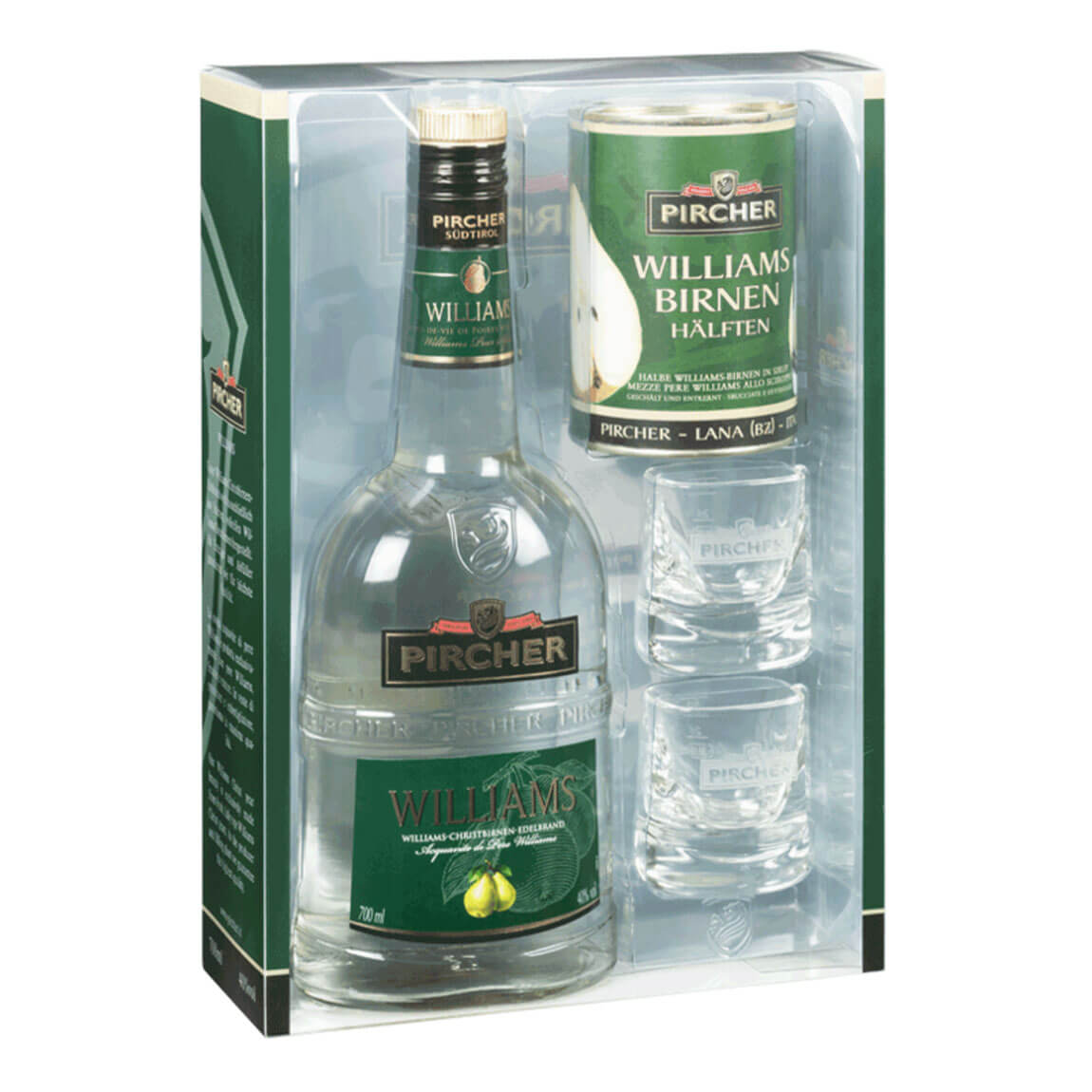 Pircher Williams Christbirnen Edelbrand Cocktailpackung