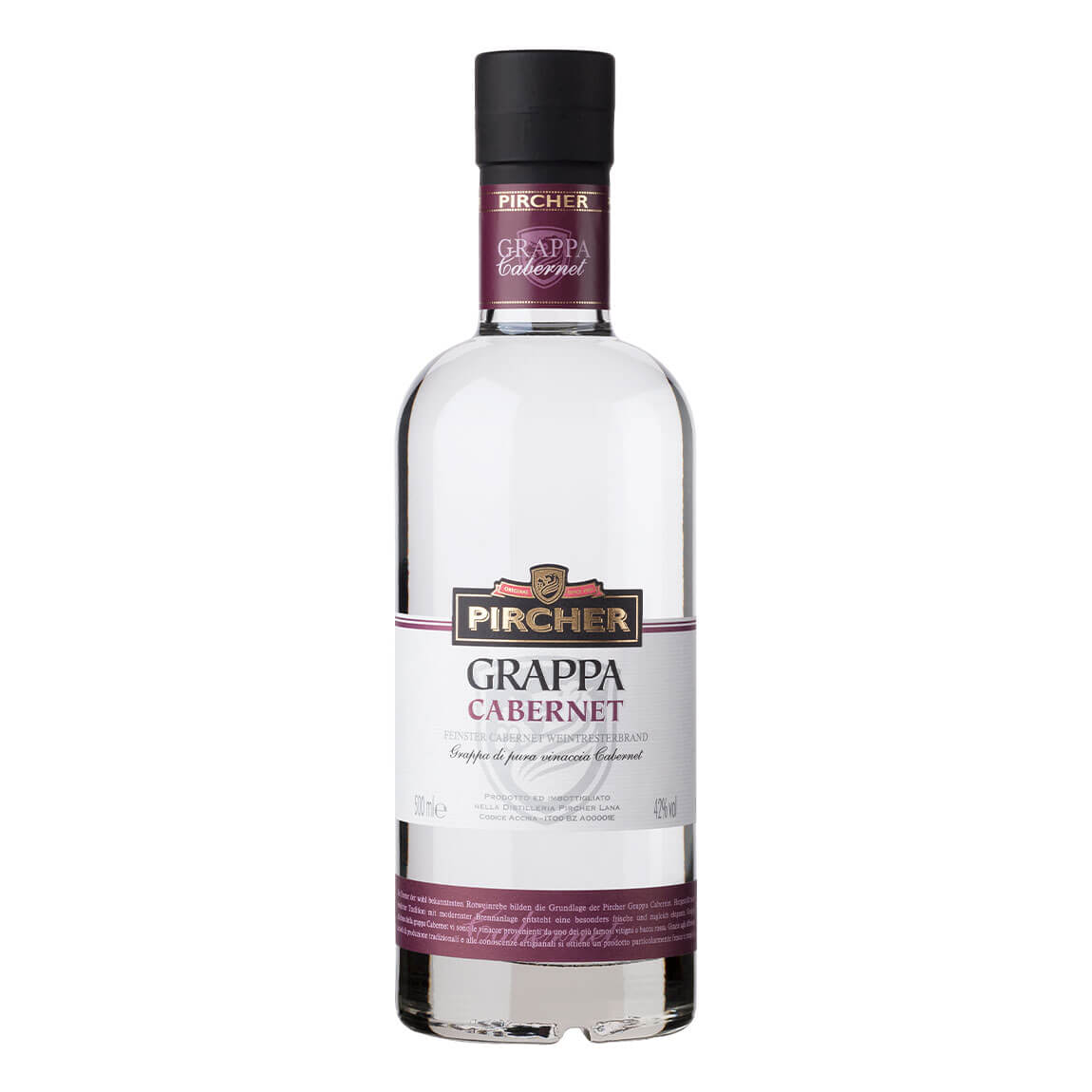 Pircher Grappa Cabernet